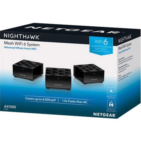 Netgear Nighthawk MK6W Wi-Fi 6 IEEE 802.11ax Ethernet Wireless Router - Thumbnail 2