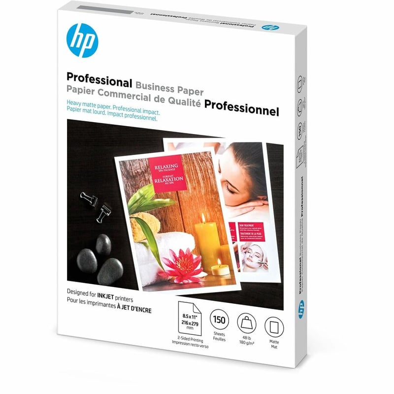 HP BROCHURE PAPER, 8.5X11, MATTE, 150 CT IDEAL FOR BUSINESSES THAT PRINT IMAGE - Thumbnail 3