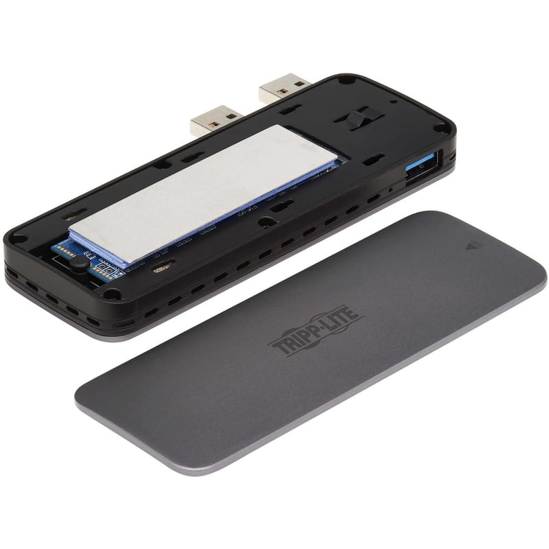 Eaton Tripp Lite Series M.2 SSD Enclosure for PlayStation 5 - USB 3.2 Gen 2, PCIe and NVMe, Aluminum Housing - Thumbnail 5