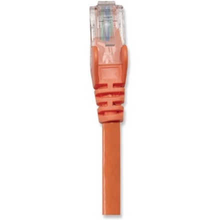 Intellinet Network Solutions Cat5e UTP Network Patch Cable, 50 ft (15.0 m), Orange - Thumbnail 3