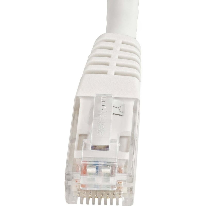 StarTech.com 1ft CAT6 Ethernet Cable - White Molded Gigabit - 100W PoE UTP 650MHz - Category 6 Patch Cord UL Certified Wiring/TIA - Thumbnail 3