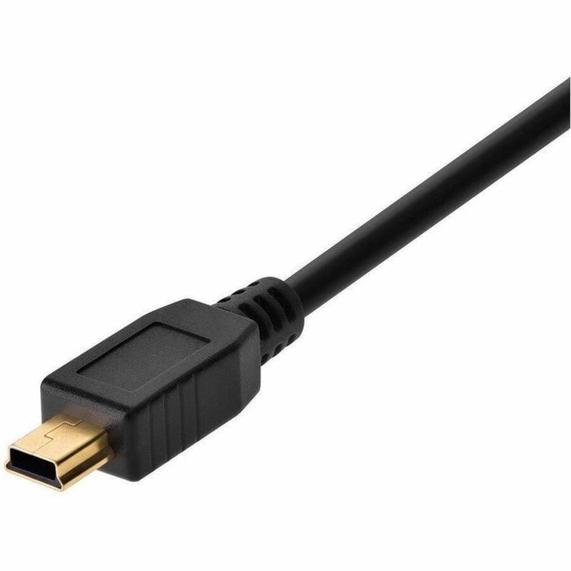 USB A TO MINI-B 5PIN 28/28AWG 10FT - Thumbnail 3