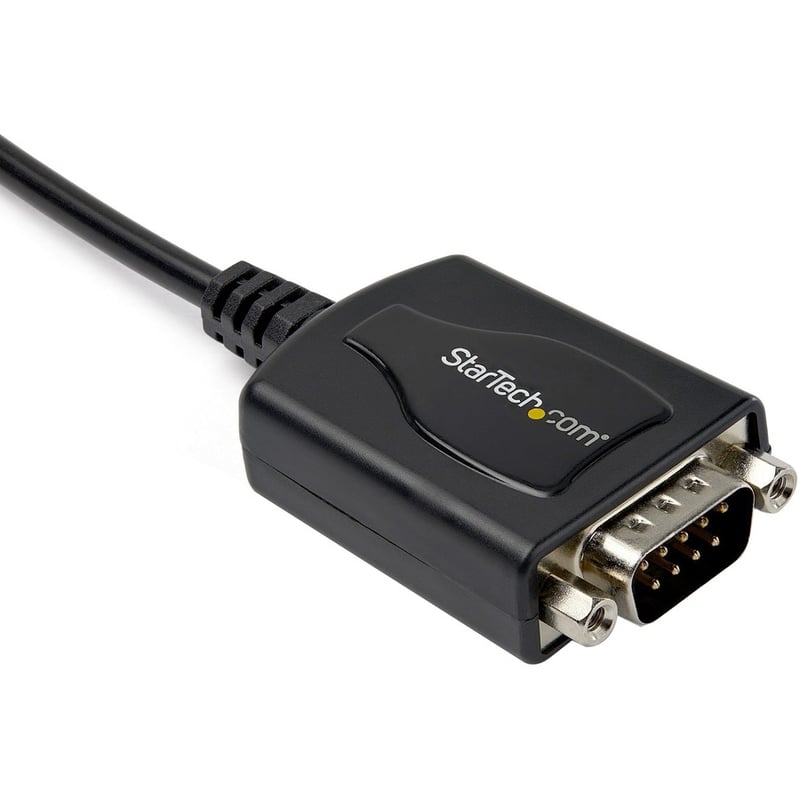StarTech.com USB to Serial Adapter - 1 Port - COM Port Retention - Texas Instruments TIUSB3410 - USB to RS232 Adapter Cable - Thumbnail 2