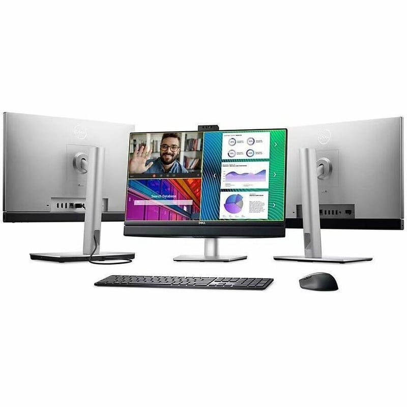 Dell OptiPlex 7000 7410 All-in-One Thin Client - Intel Pentium Gold G7400T Dual-core (2 Core) - Textured Black - Thumbnail 2