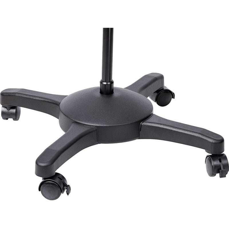 StarTech.com Mobile Tablet Stand with wheels, Height Adjustable Cart, Universal Rolling Tablet Stand for 7 - 11in w/ Detachable Holder, TAA - Thumbnail 4