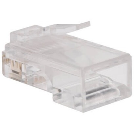 Tripp Lite by Eaton RJ45 for Flat Solid / Standard Conductor 4-Pair Cat5e Cat5 Cable 100 Pack - Thumbnail 2