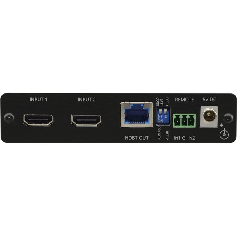 Kramer 2x1 4K60 4:2:0 HDCP 2.2 HDMI Auto Switcher over HDBaseT - Thumbnail 3