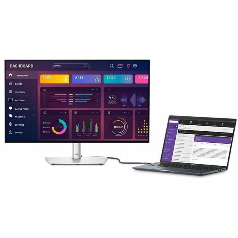 Dell UltraSharp U2724DE 27" Class WQHD LED Monitor - 16:9 - Thumbnail 2