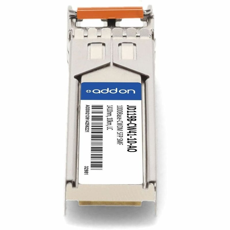 AddOn HP® JD119B-CW41-10 Compatible TAA 1000Base-CWDM SFP Transceiver (SMF, 1410nm, 10km, LC) - Thumbnail 4