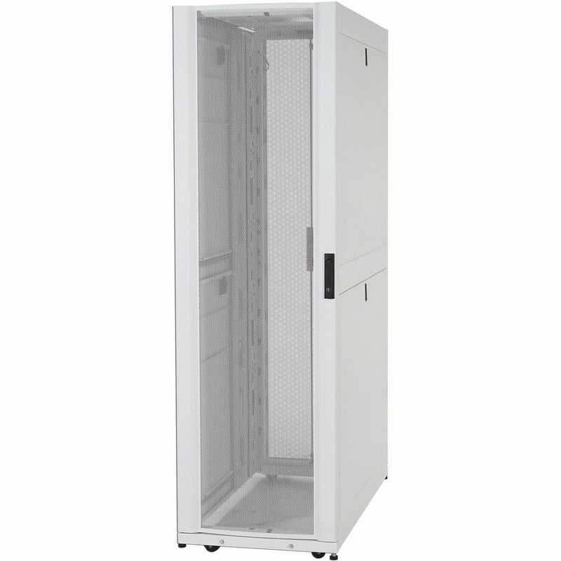 APC by Schneider Electric NetShelter SX 42U 600mm Wide x 1070mm Deep Enclosure with Sides White - Thumbnail 2