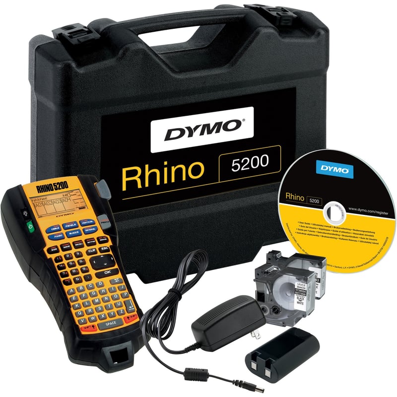 Dymo Rhino 5200 Labelmaker Kit - Thumbnail 1