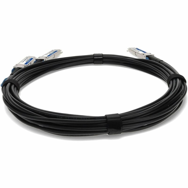 AddOn Arista Networks® CAB-Q-2Q-100G-3M Compatible TAA Compliant 100GBase-CU QSFP28 to 2xQSFP28 Direct Attach Cable (Passive Twinax, 3m) - Thumbnail 4