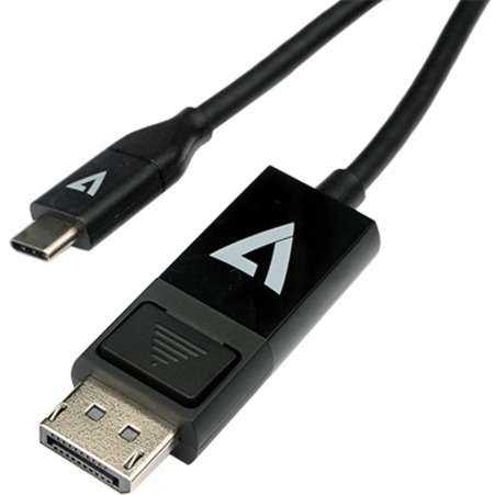 V7 USB-C Male to DisplayPort 1.2 Male 21.6 Gbps 4K UHD - Thumbnail 5
