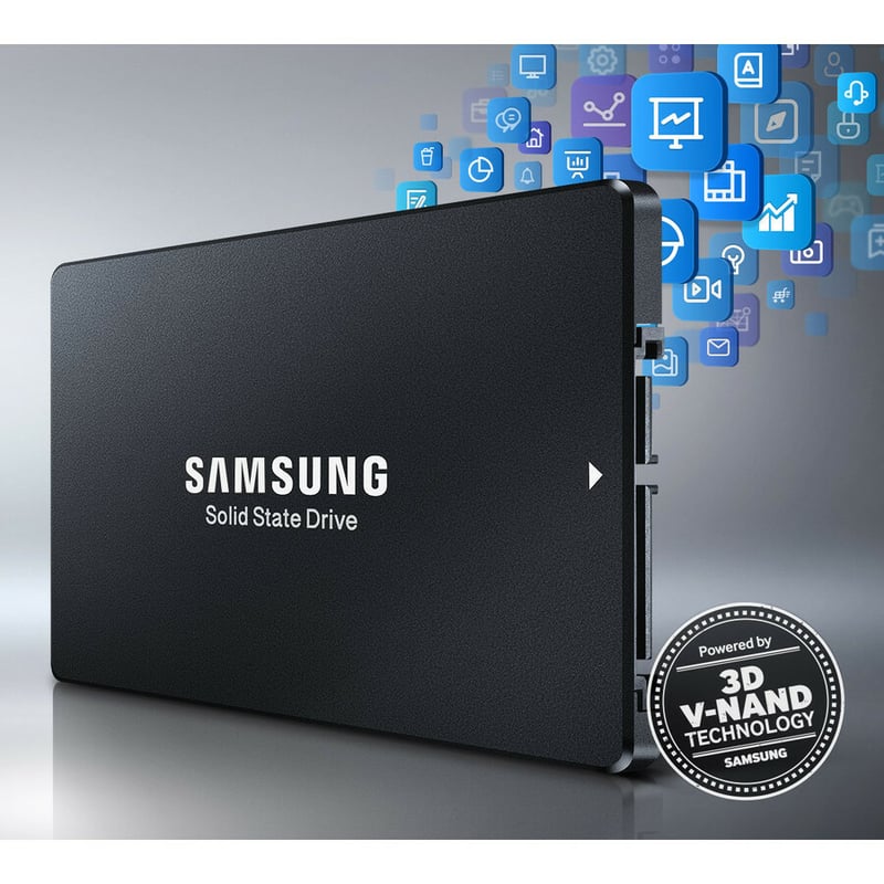 Samsung SM863a 960 GB Solid State Drive - 2.5" Internal - SATA (SATA/600) - Thumbnail 5