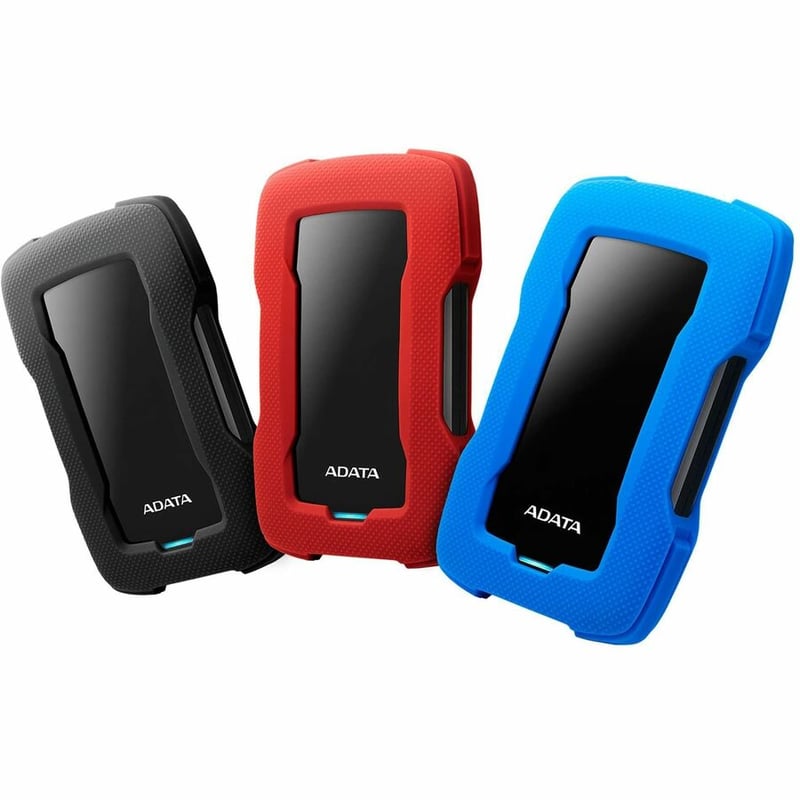 Adata HD330 AHD330-5TU31-CBK 5 TB Portable Hard Drive - External - Black - Thumbnail 3