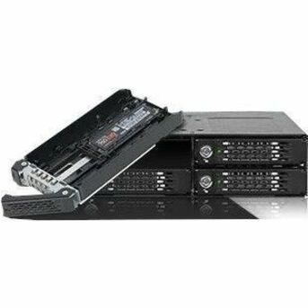Icy Dock ToughArmor MB873MP-B V2 Drive Enclosure for 5.25" M.2, PCI Express NVMe 4.0 - SFF-8612 OCuLink Host Interface Internal - Black - Thumbnail 3
