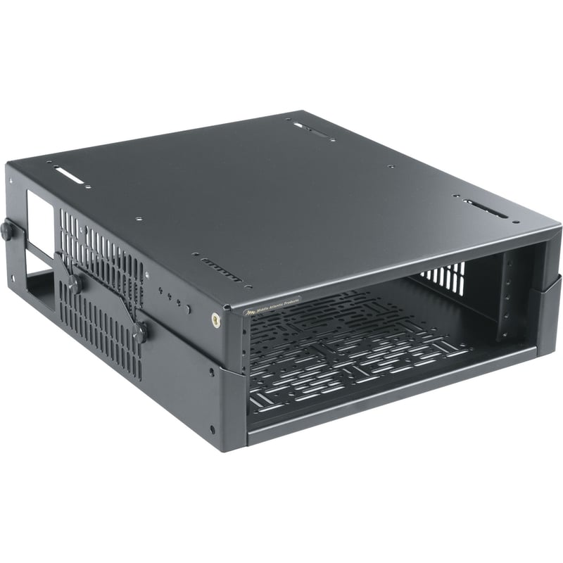Middle Atlantic UTB-HR-A2-14 Mounting Box for Network Equipment, A/V Equipment, HDMI Switcher, Video Switcher - Black Powder Coat - Thumbnail 1