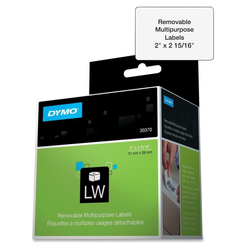 Dymo Removable Multipurpose LabelWriter Labels - Thumbnail 1