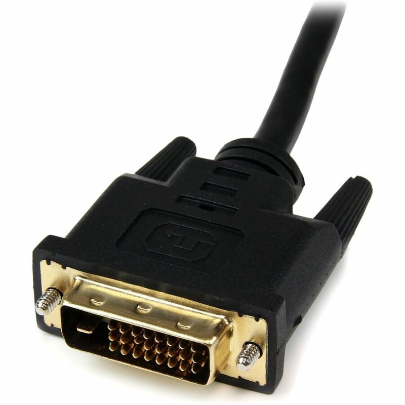 StarTech.com 8in HDMI to DVI-D Video Cable Adapter - HDMI Female to DVI Male - Thumbnail 3