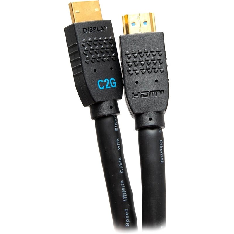 C2G 50ft Ultra Flexible 4K Active HDMI Cable Gripping 4K 60Hz - In-Wall M/M - Thumbnail 4