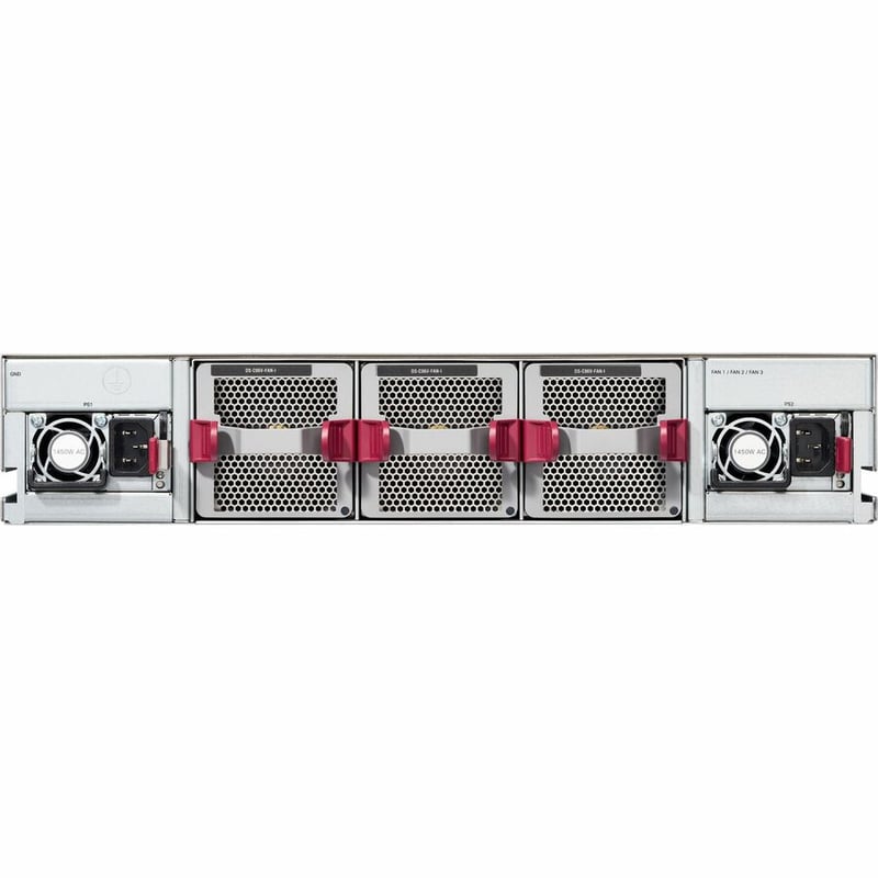 Cisco MDS 9396V 64G 2RU FC Switch, w/ 48 Active Ports, 3 Fans, 2 PSUs, Exhaust - Thumbnail 5