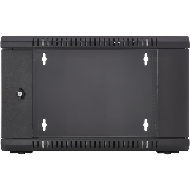 V7 6U Rack Wall Mount Glass Door Enclosure - Thumbnail 5