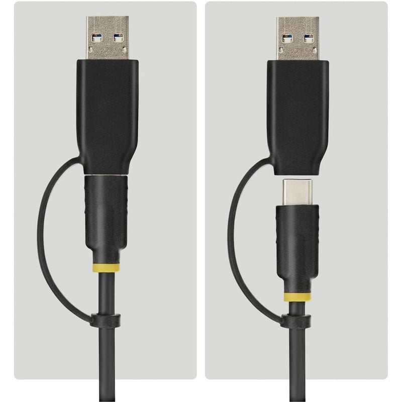 M.2 NVME AND SATA SSD ADAPTER USB-C/USB-A 10GBPS SSD/HDD READER - Thumbnail 3