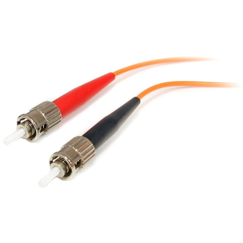 StarTech.com 1m Fiber Optic Cable - Multimode Duplex 62.5/125 - LSZH - MTRJ/ST - OM1 - MTRJ to ST Fiber Patch Cable - Thumbnail 3