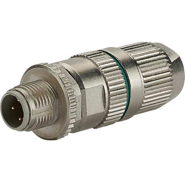 IndustrialNet Industrial M12 D-Code Field Term Modular Plug - Thumbnail 1