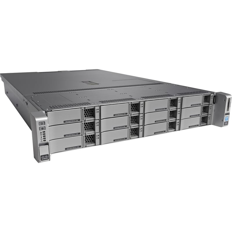 Cisco C240 M4 2U Rack Server - 2 x Intel Xeon E5-2660 v4 2 GHz - 64 GB RAM - 12Gb/s SAS Controller - Thumbnail 5