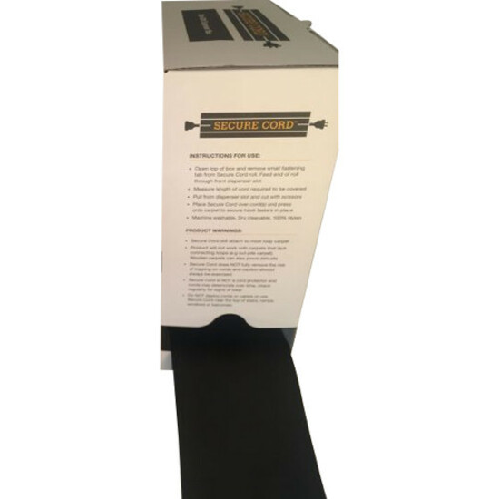 SECURE CORDS CLEVER DESIGN MAKES IT THE LOWEST PROFILE CORD COVER OF ITS TYPE AN - Thumbnail 4