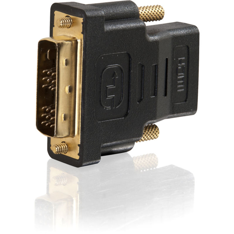 HDMI TO DVI F/M ADAPTER BLACK - Thumbnail 4