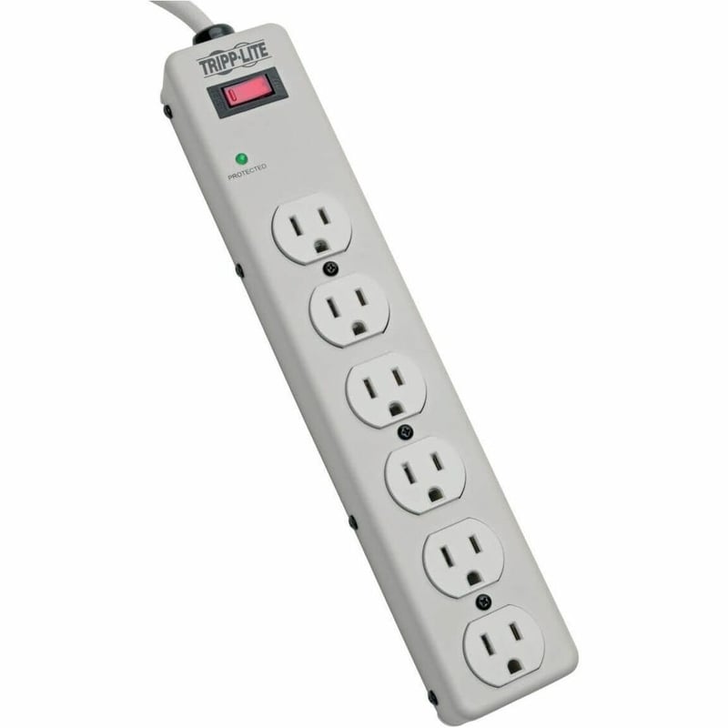 Tripp Lite by Eaton Protect It! 6-Outlet Surge Protector 6 ft. (1.83 m) cord 1340 Joules Diagnostic LED - Thumbnail 1