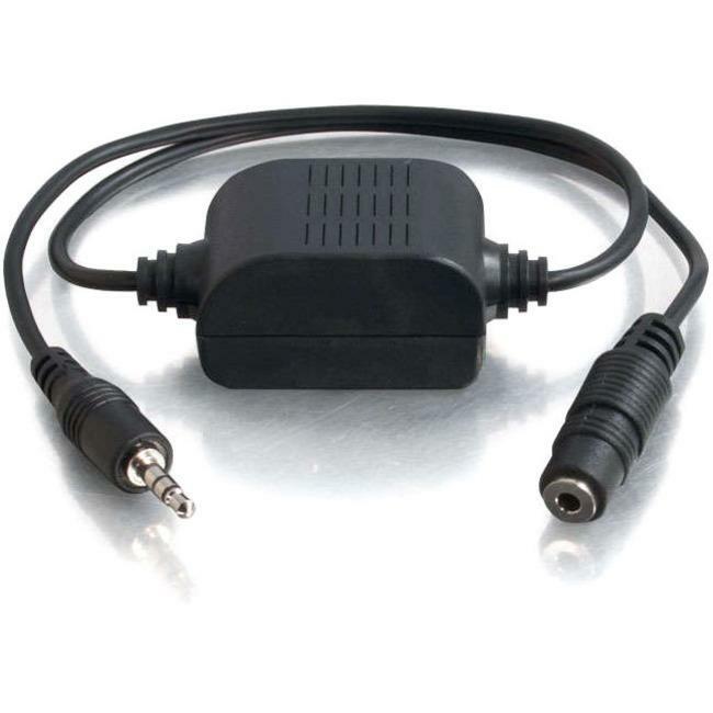 C2G 3.5mm Extension Stereo Audio Isolation Transformer - Thumbnail 1