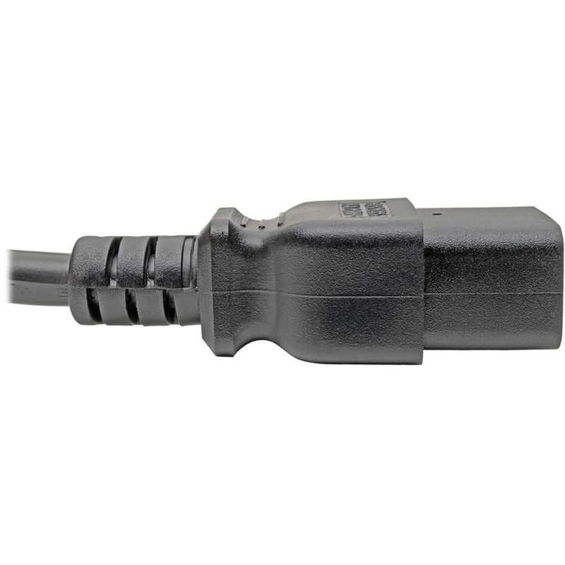 Eaton Tripp Lite Series Power Extension Cord, C19 to C20 - Heavy-Duty, 20A, 250V, 12 AWG, 6 ft. (1.83 m), Black - Thumbnail 4