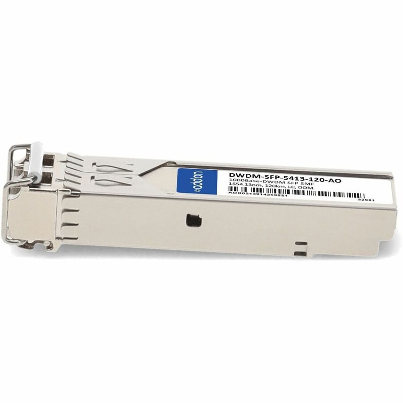 AddOn Cisco&reg; DWDM-SFP-5413-120 Compatible TAA 1000Base-DWDM SFP Transceiver C-Band 100GHz (SMF, 1554.13nm, 120km, LC, DOM) - Thumbnail 2