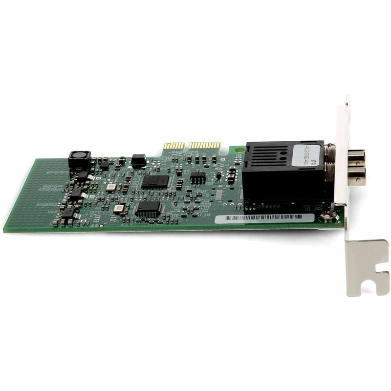 AddOn 100Mbs Single Open ST Port 2km MMF PCIe x1 Network Interface Card - Thumbnail 2