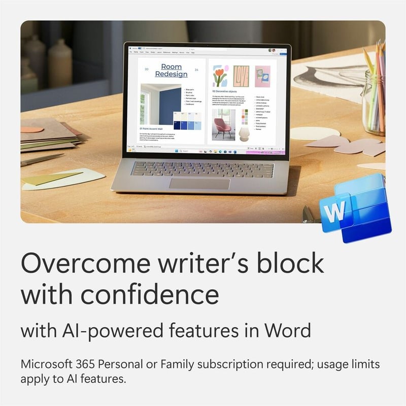 Microsoft 365 Family AllLng Sub PKL 15Mo Onl USOnly DwnLd C2R Extra Time - Thumbnail 4