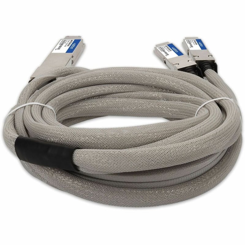 AddOn Mellanox® Compatible 400GBase-CU OSFP to 2xQSFP56 Direct Attach Cable (Passive Twinax, 3m) - Thumbnail 4