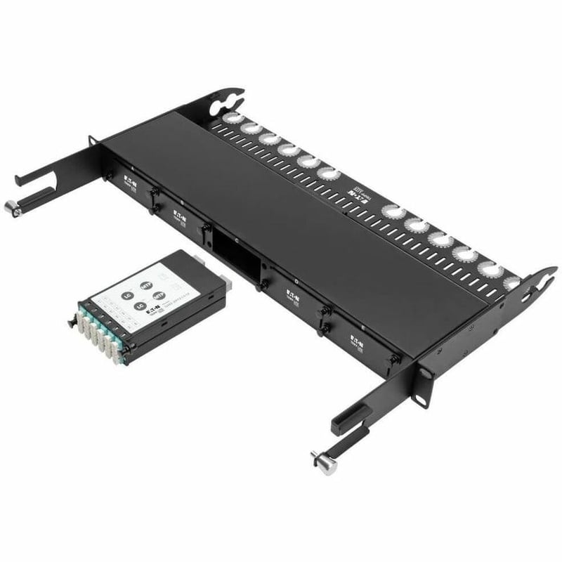 Tripp Lite by Eaton 40Gb to 10Gb Breakout Cassette - (x2) 12-Fiber OM4 MTP/MPO ( Male with Pins ) to (x12) LC - Thumbnail 4