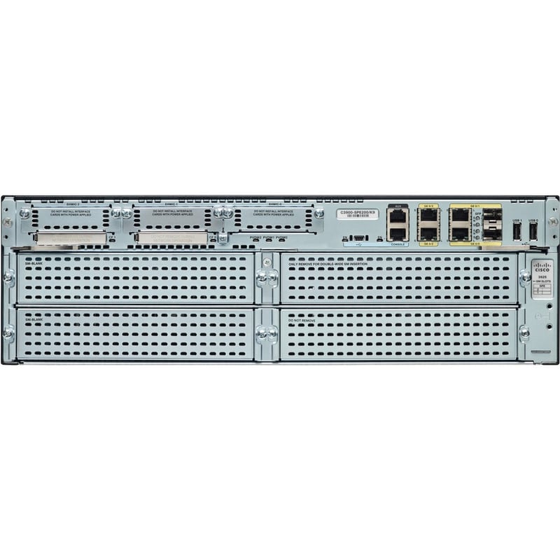 Cisco 3925E Integrated Services Router - Thumbnail 3
