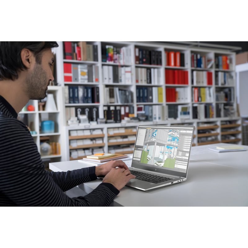 HP ZBook Studio G7 15.6" Notebook - Intel Core i7 10th Gen i7-10850H Hexa-core (6 Core) 2.70 GHz - 32 GB Total RAM - 1 TB HDD - Thumbnail 4