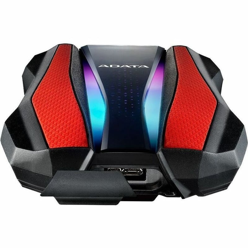 Adata HD770G AHD770G-1TU32G1-CRD 1 TB Hard Drive - External - Red - Thumbnail 5