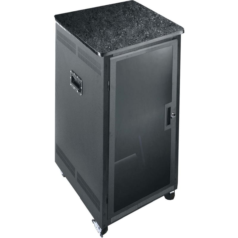 Middle Atlantic PTRK Series 27RU Portable Rolling 4-Post Rack - 26in Depth