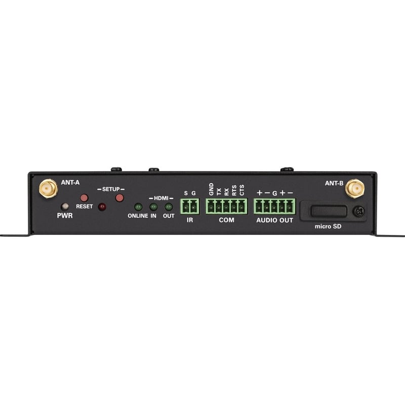 Crestron AirMedia AM-3200-WF Dual Band IEEE 802.11 a/b/g/n/ac/ax 80 Mbit/s Wireless Presentation Gateway - Thumbnail 2