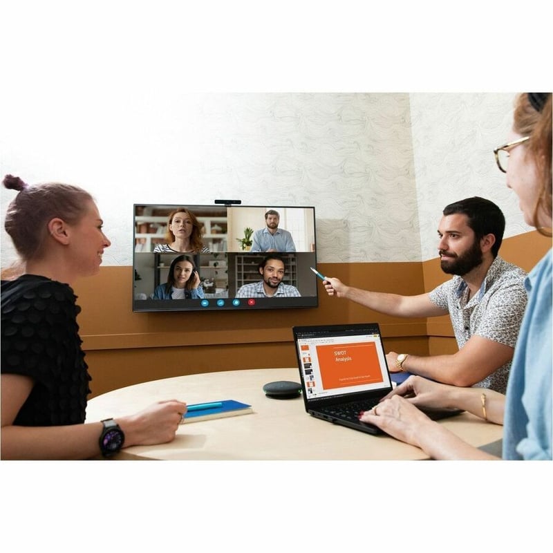 BOOM MEZZO WEBCAM / HUDDLE ROOM CAMERA - ULTRA HD 4K, 115 WIDE ANGLE, AI AUTO FR - Thumbnail 3