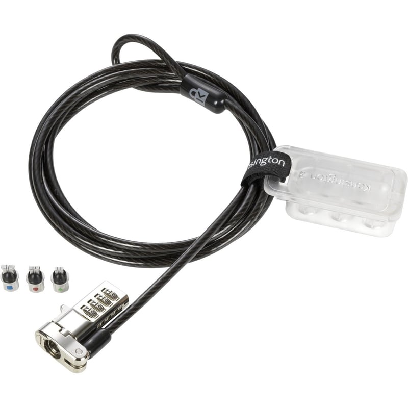 Kensington 3-in-1 Combination Serialized Laptop Lock - Thumbnail 1