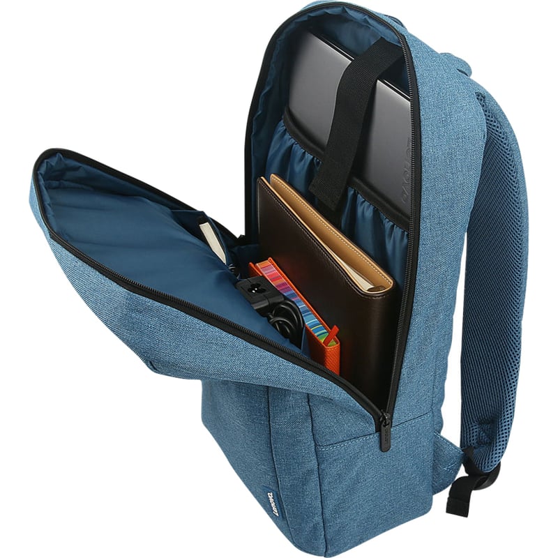 Lenovo B210 Carrying Case (Backpack) for 15.6" Notebook - Blue - Thumbnail 2