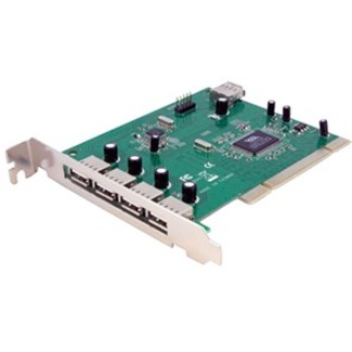 StarTech.com 7 Port PCI USB Card Adapter