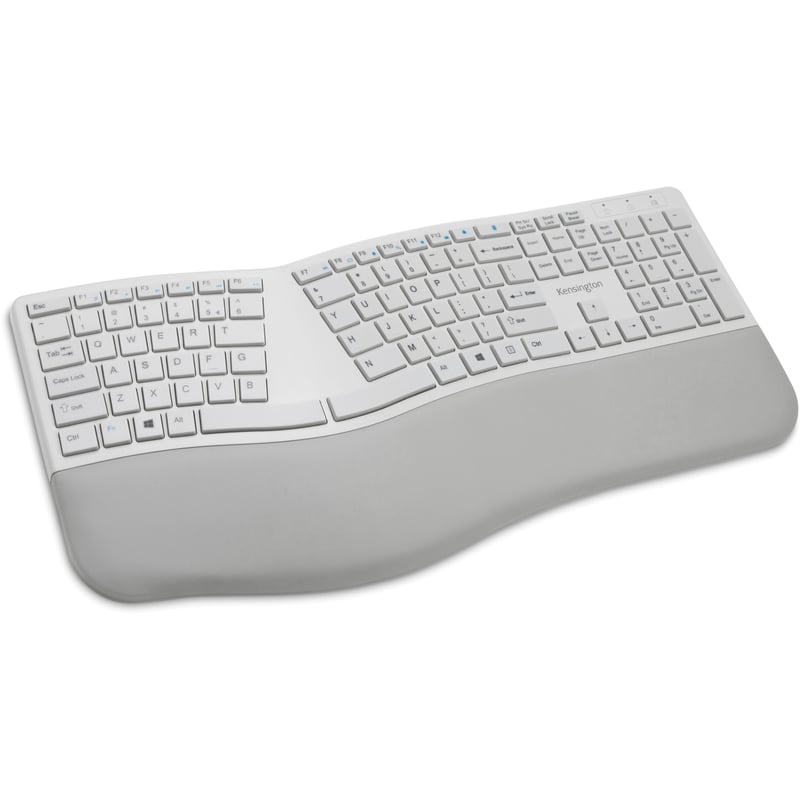 Kensington Pro Fit Ergo Wireless Keyboard-Gray - Thumbnail 1